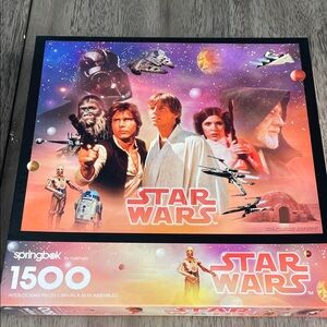 Springbok By Hallmark Star Wars Puzzle - 1500 Pieces